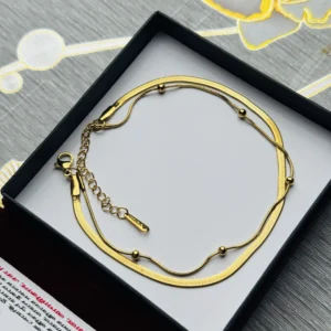 Gift for Wife Anklet 2 pcs