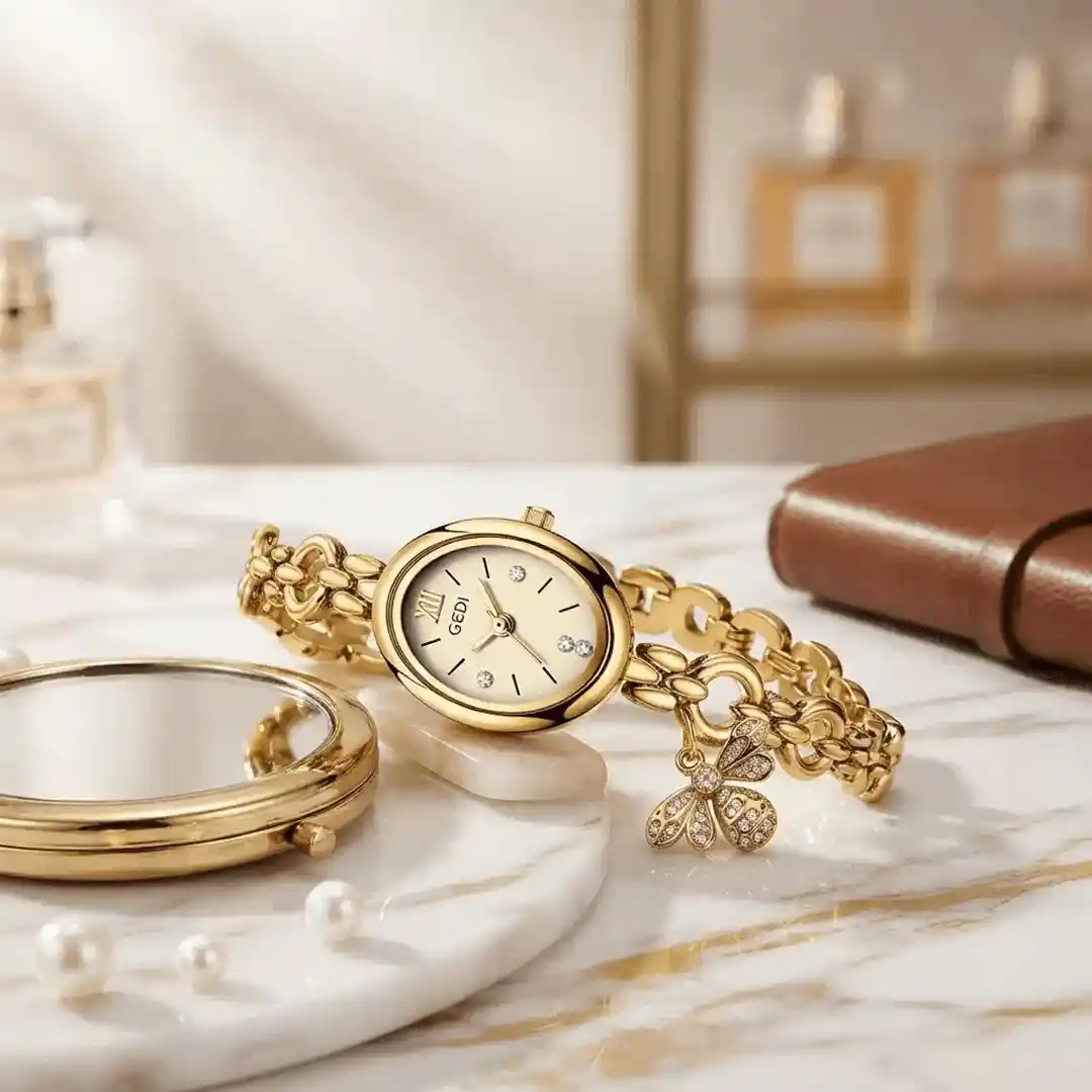 On Table with ornament Gedi Watch 14043