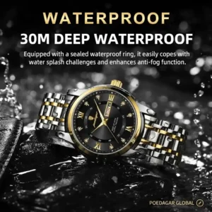 POEDAGAR 936 watch 30M daily-life waterproof | 30M ওয়াটারপ্রুফ